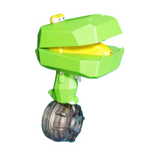 Water Gun | Automatic Water Sprayer | Lightweight Summer Outdoor Toy for Kids Ages 6+ | Green Color for Fun Play