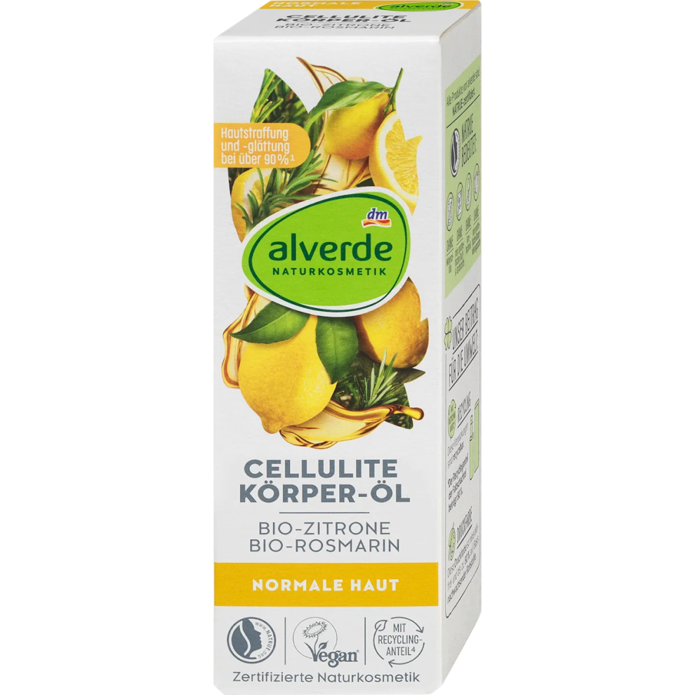 Alverde Natural Cosmetic Alverde Naturkosmetik Anti-Cellulite Body Oil 100 Ml
