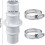 Practical Pool Vacuum Hose Adapter Compatible with Standard Swimming Pool Hoses and Accessories Efficient Connection Solution 4
