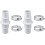 Practical Pool Vacuum Hose Adapter Compatible with Standard Swimming Pool Hoses and Accessories Efficient Connection Solution 3