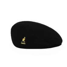 (Black Gold,L)Kangol wollen platte pet voor mannen en vrouwen casual wollen beret hoed winterwarm cadeau petten