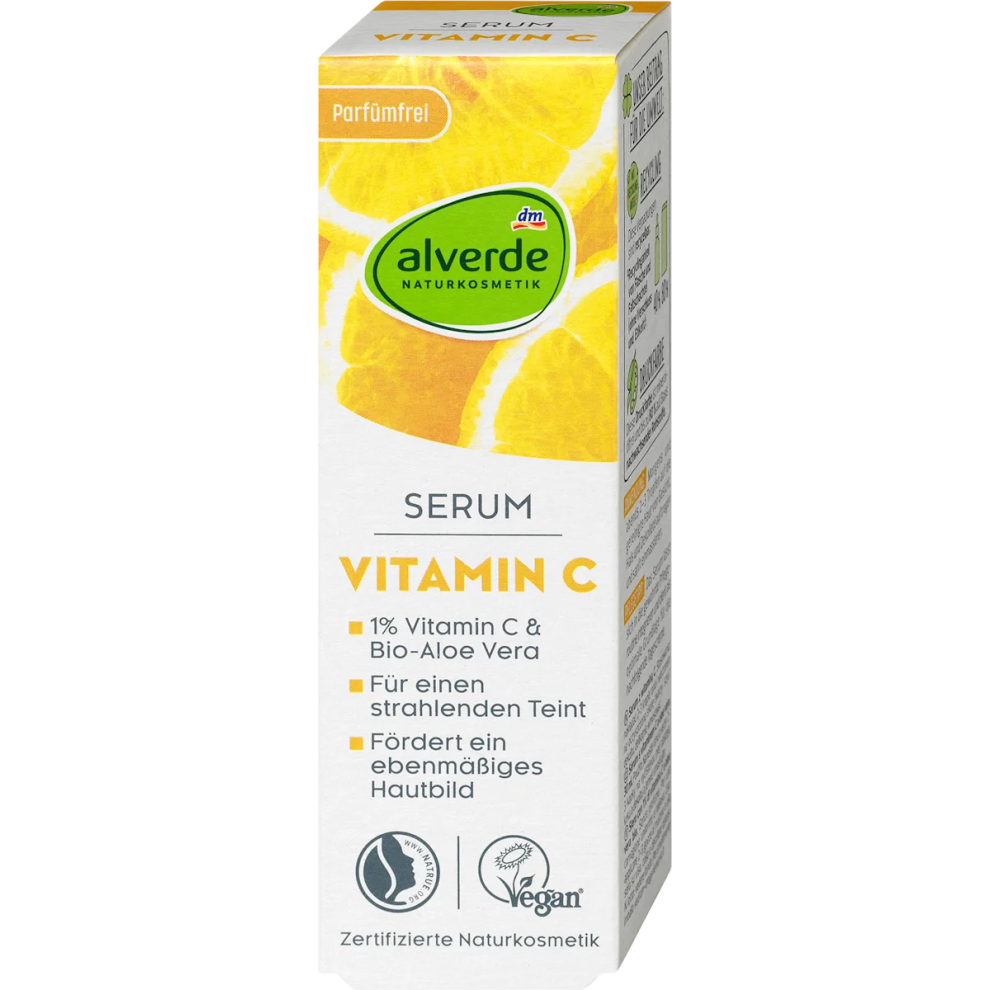 Alverde Natural Cosmetic 2X Alverde Naturkosmetik Vitamin C Face Serum 30 Ml