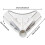 Pool Frame Corner Connection Replacement Part for 12ft Round Above Ground Pools, Durable Plastic, Compatible with Most Models 3