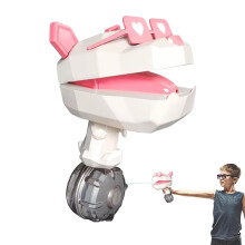 Water Gun For Kids, Long-Range Water Squirt Toy For Pool, Garden, Beach, Pink Outdoor Fun, Durable Plastic Design