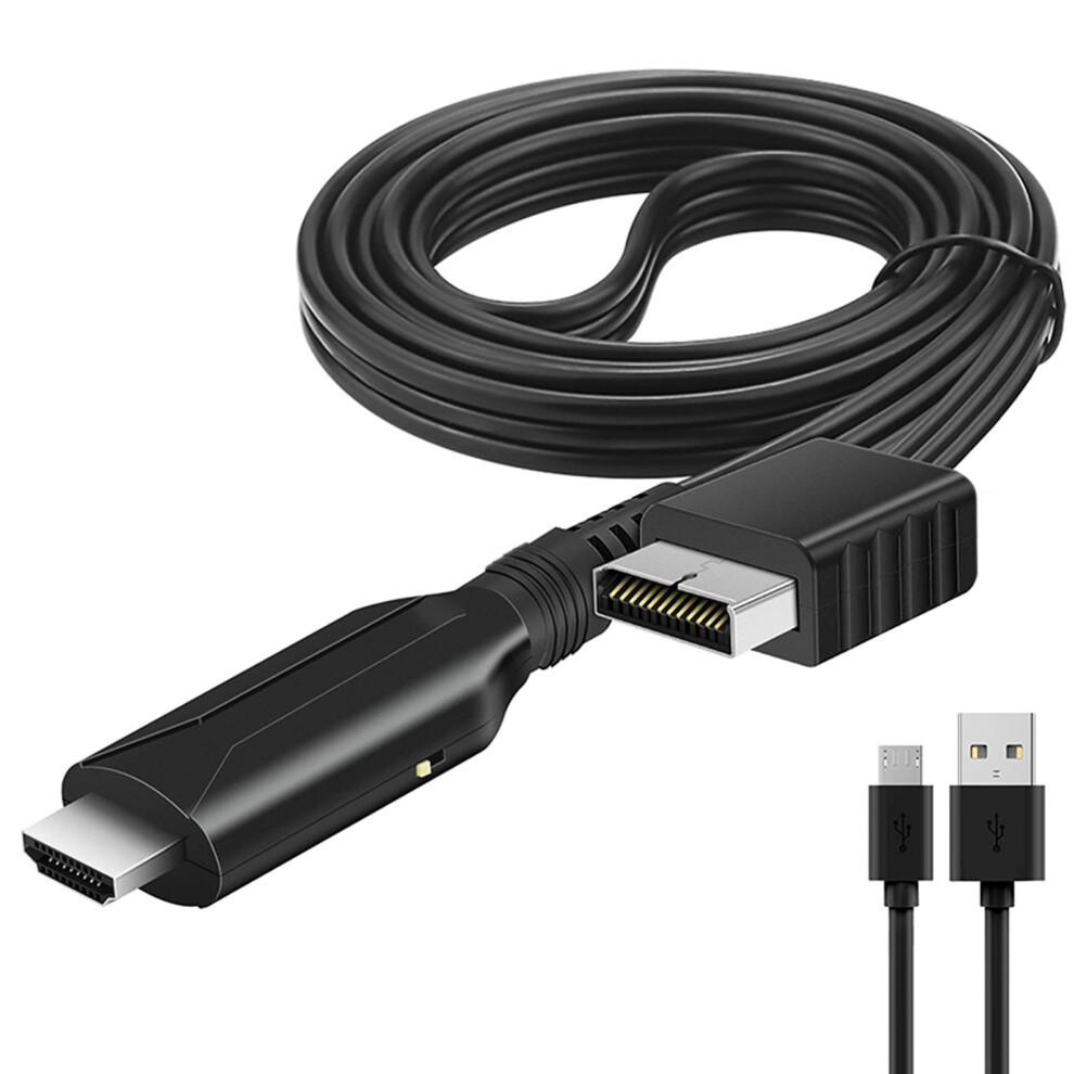 Ps2 To Hdmi Adapter Cable 100 Cm For Ps1 Ps2 Game Console, Plug And Play Video And Audio Converter Cable 6947110545745