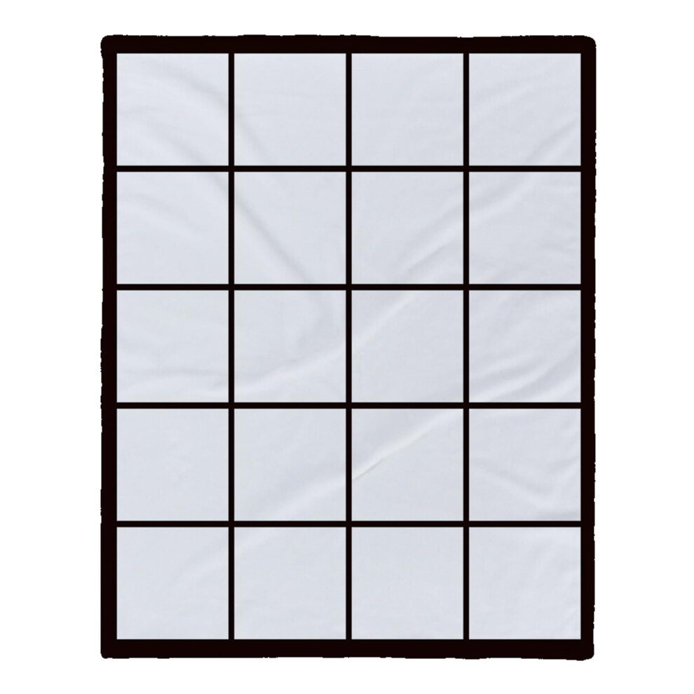 Sublimation Blanket Flannel Baby Blanket Printed Polyester Machine Washable Customizable Blank Sublimation Throw