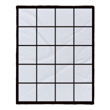 Sublimations Flanelldecke Wärmepresse 9-Panel 15-Panel 20-Panel Personalisierte Bedruckbare Decke aus Flanell