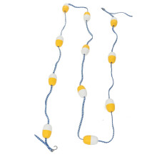 Float Lane Line 5m 7cm PVC Swimming Pool Safety Divider Rope for Indoor Pools - Reusable and Durable Pool Barrier