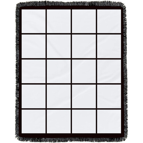 Sublimations Flannel Blanket Heat Press Personalized Printable 9 Panel 15 Panel 20 Panel Custom Design Options 1