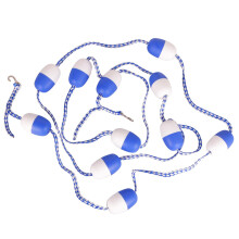 Nylon Pool Safety Lines 16 Foot Floating Marker Rope Pool Depth Divider For Safe Swimming Pool Depth Separation