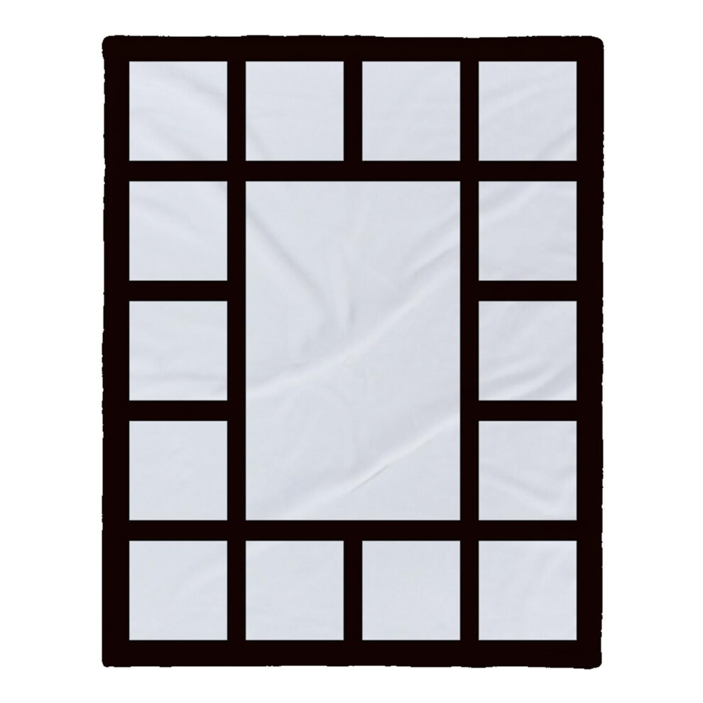 Sublimation Throw Flannel Blanket for Babies, Printed Polyester, Machine Washable, Soft and Cozy Design
