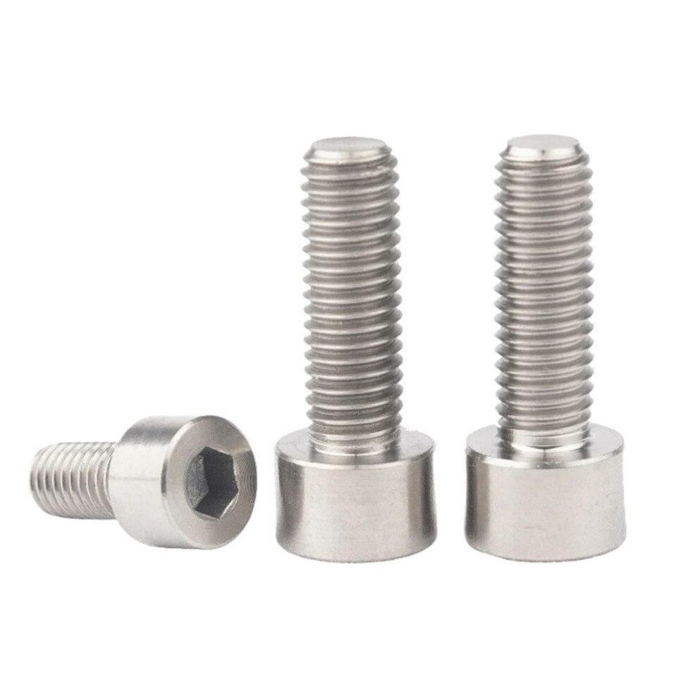 Ta2 Gr2 M8 X1.25mm Hexagon Socket Head Screws Din 912 Titanium Alloy 80Mm Length For Diy Projects 6482260046730