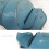 Secure Lockable Letterbox 39.5 x 24.5 cm, Wall Mounted Decorative Blue, Waterproof Durable Nostalgic Style 5