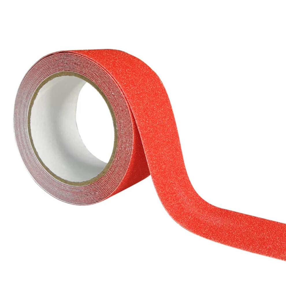 Anti-Slip Tape Non-Slip Grip Tape For Stairs And Floors, 5Cm X 5M Orange Safety Traction Tape For Indoor And Outdoor Use 6447073057472