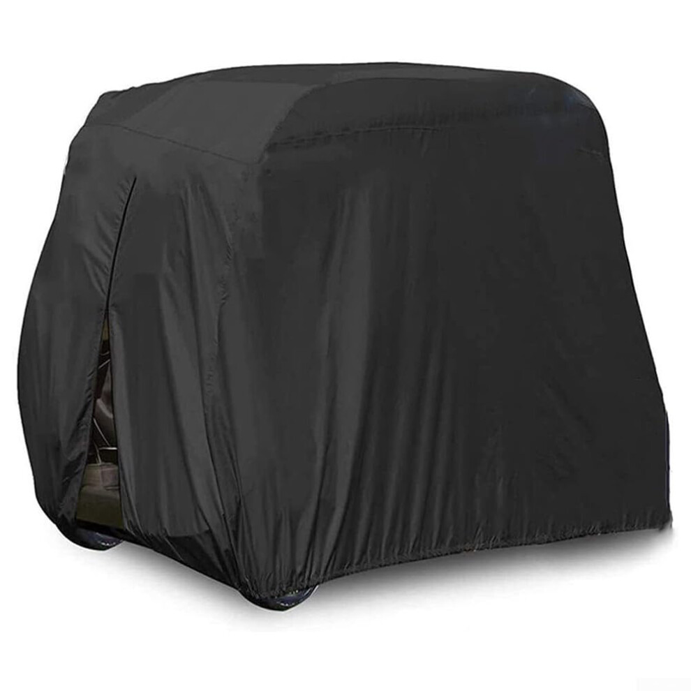 Heavy Duty Waterproof Cover For Ezgo Club Car 285 X 122 X 168 Cm, 210D Polyester, Protects Against Environmental Damage 6038364683298