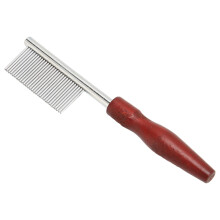 Dog Comb for Dematting, Pet Comb for Matting and Knot Removal, Stainless Steel Dematting Rake for Dogs, 8 Inch Size