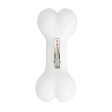 Kreative Weiße Knochenform Haarnadel Für Mädchen Karneval Foto Haare Barrettes Ästhetik 10cm Haarzubehör White