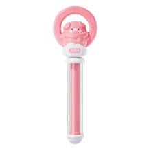 Water Sprayer for Kids, Pink Water Sprinkler Toy with Pull-Out Water Gun, Interactive Summer Outdoor Garden Play Equipment