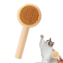 Cat Hairbrush High-Density Comb Detangling Comb for Underwool Pet Care Accessories for Cats and Dogs Orange