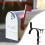 Mailbox Latch Replacement Kit for Metal Mailboxes, Durable Locking Mechanism, Handle Replacement for Standard Letterboxes 3