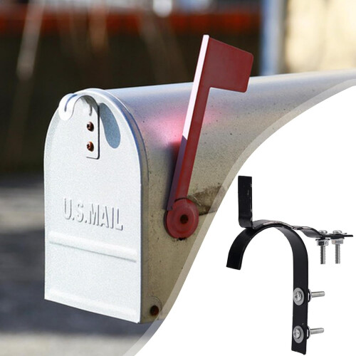 Mailbox Latch Replacement Kit for Metal Mailboxes, Durable Locking Mechanism, Handle Replacement for Standard Letterboxes 2