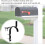 Mailbox Latch Replacement Kit for Metal Mailboxes, Durable Locking Mechanism, Handle Replacement for Standard Letterboxes 2