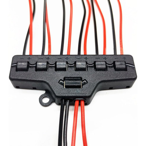 6 Port Quick Distributor LED Strip Lighting System for Model Railway, Compatible with Multiple Sizes and Specifications 2