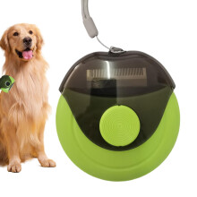 Dog Deshedding Brush, Pet Hair Remover Comb for Dogs and Cats, Portable Grooming Tool, Green Dematting Brush for Puppies and Kittens