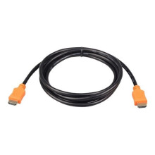Cabo HDMI - Gembird - CC-HDMI4L-15 - 4.5m - Preto - Laranja - Ethernet de Alta Velocidade