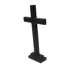Christian Cross Boho Home Decor Wooden Standing Cross Ornament Wall Art for Office Decoration and Gifts
