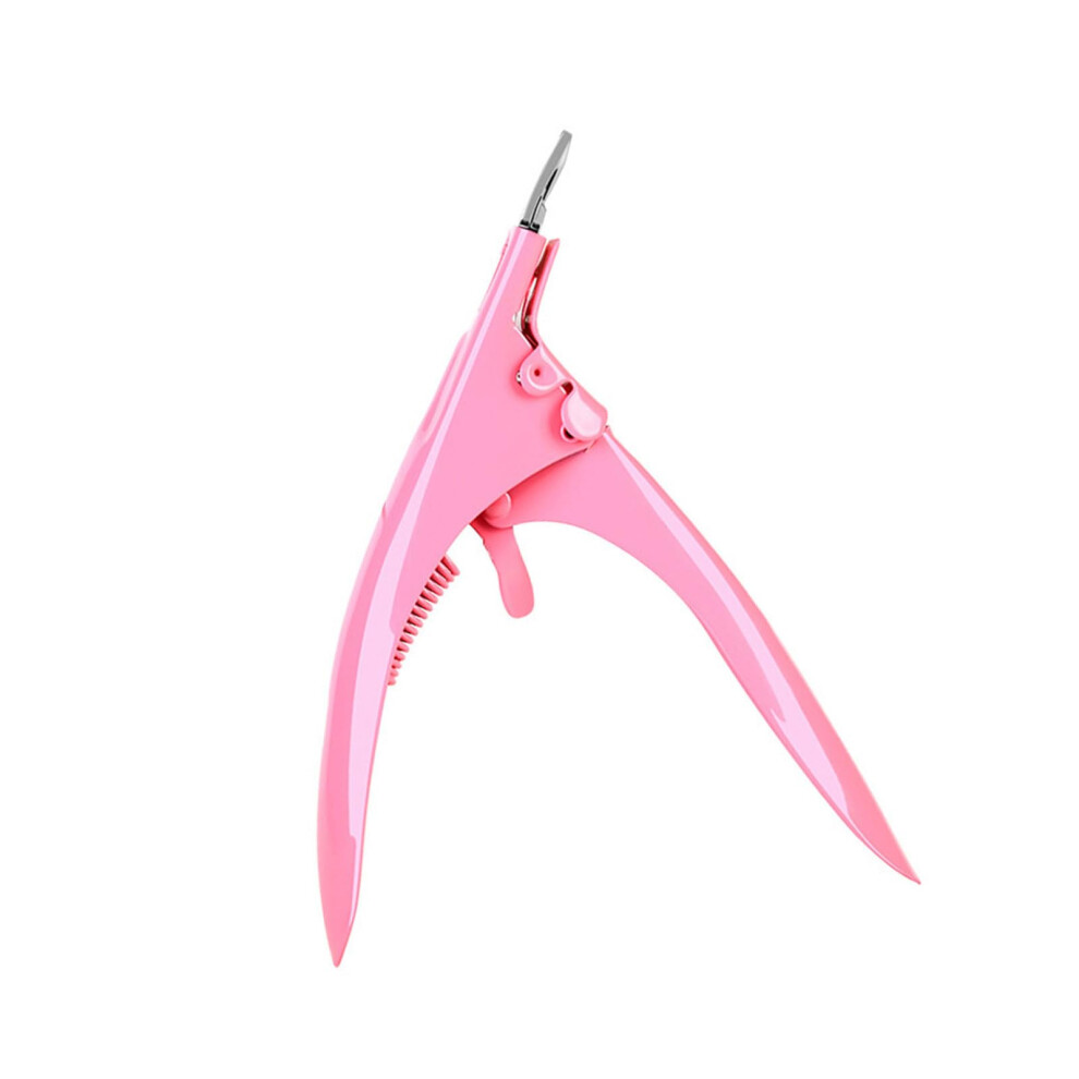 Acrylic Nail Clipper Adjustable Stainless Steel Nail Cutter for Salon Home Art Nails Precision Manicure Tool