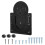 Dartboard Wall Mount Holder Kit Durable Accessories for Standard Size Dartboards with Essential Board Support 1