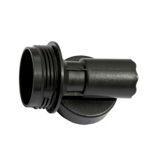 Pool Deflation Tool T Connector - Fast Deflate Adapter for Inflatables, Durable Plastic, Compatible with Standard Pool Equipment