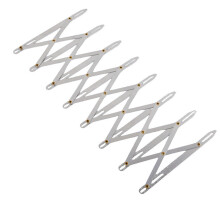 Household Sewing Accessory Adjustable Metal Sewing Measuring Tools Metal Texture for Placement and Hooks