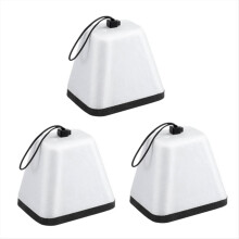 3 Pack Foam Outdoor Faucet Covers for Winter Protection, Easy Installation, Polystyrene Structure, Universal Fit