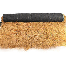 Artificial Thatched Roof Tile 1x3m - PVC Straw Roof Mat, Palm Tree Design for Garden, Patio, Hut, Bar, Outdoor Use