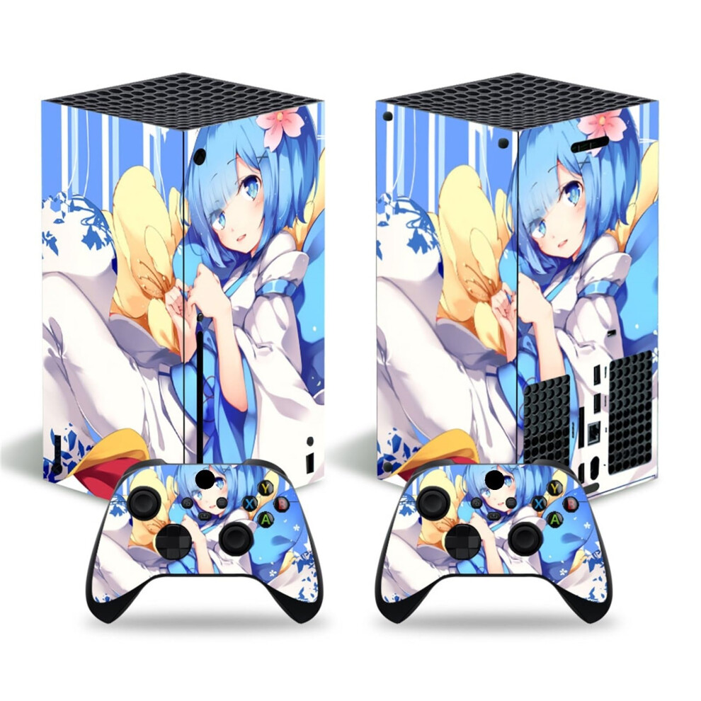 Vinyl Skins For Xbox Series X Console And Wireless Controllers, Bubble-Free Custom Decals, 55329, Durable Material 6447073061929
