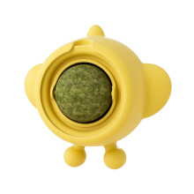 Catnip Balls for Cats, Interactive Chew Toys 3.31 x 3.07 in, Safe Licking Treats for Kittens, Teeth Cleaning Stress Reliever