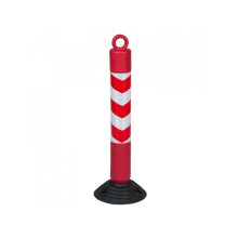 Barrier Posts, Guide Posts, Bollards - Flexible 790 x 95 mm in Three Variants and Sizes for Traffic Management