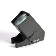 35 mm Slide Film Viewer with 3x Magnification, LED Illumination, USB Powered, 35 mm Diameter for Enhanced Viewing