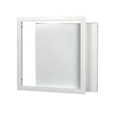 Revisionsklappe Trockenbau 25x25cm Metall Wartungsklappe für Wand Decke Badezimmer Dusche Garage