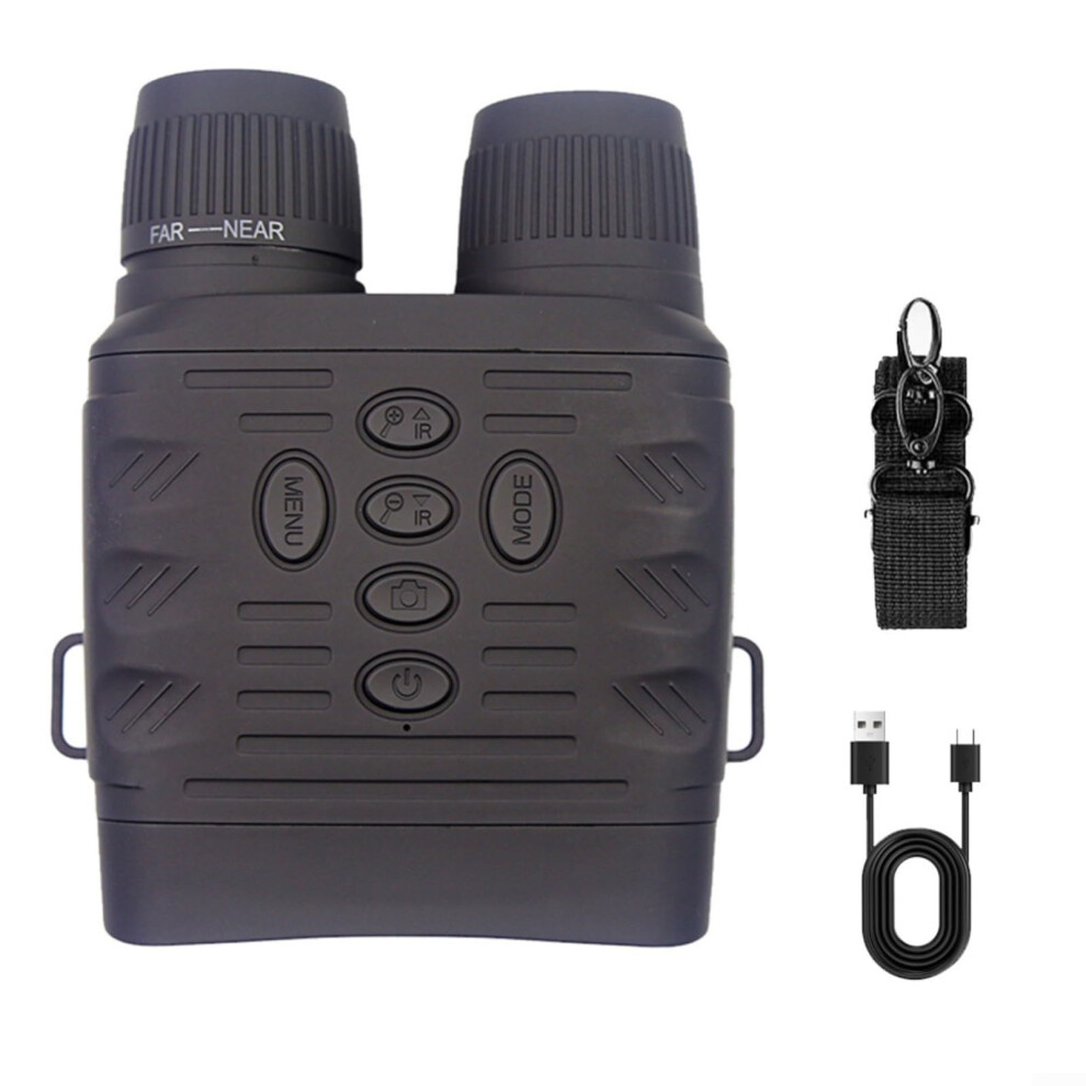 Vision Binoculars Night Vision Hunting Binoculars 600M Range 6X Digital Zoom 3-Inch Display Rechargeable Model Light 6447073063688