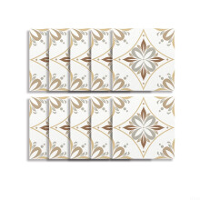Mosaikfliesen 20 x 20 cm für den Innenbereich, 10 Stück, Ideal für Glatte Wände und Böden in jedem Raum