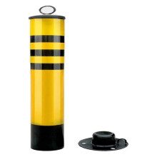Auto-Parkblock Removable Parking Bollard for Vehicle Lane Parking, Durable, Versatile, Adjustable Height