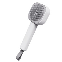 Pet Bath Brush for Dogs and Cats, 300 mAh Rechargeable Massage Comb, Multi-Functional Grooming Tool for Home and Travel