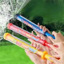 Pack of 3 Water Pistols for Kids, 36 cm Water Spray Guns, Colorful Beach Toys, Pool Accessories for Adults and Children