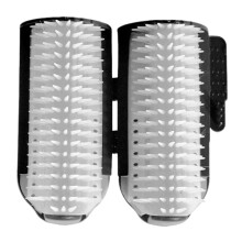 Eckbürste für Katzen, Soft Black Cat Corner Brush, Massage Comb for Long and Short Haired Pets, Grooming Tool