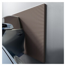 Sicherheitspuffer 16.4Ft/5M Brown – Weiche Schaumstoffpolsterung Für Garagenwände, Ecken, Kanten, Tische Und Treppen