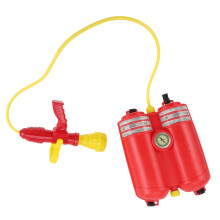 Fire Water Pistol Backpack Water Shooter for Kids, Fire Extinguisher Style, PP Material, Outdoor Water Toy