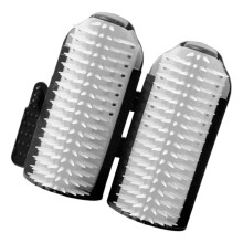 Cat Corner Scratcher Wall Mount, Cat Massage Brush, Soft Hair Care Tool, Pet Grooming Supplies for Cats